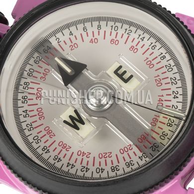 Компас Cammenga 3H Tritium Lensatic Compass з чохлом, Рожевий, Алюміній, Тритій