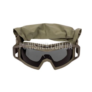 Комплект защитной маски Revision Wolfspider Goggle Deluxe Kit, Khaki, 2000000043364