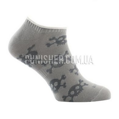 Шкарпетки M-Tac літні легкі Pirate Skull Light, Сірий, 43-46, Літо