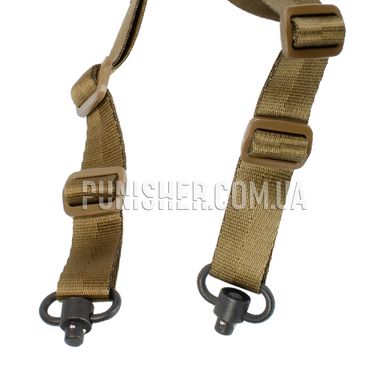 Viking Tactics Wide Sling with Cuff Assembly, Coyote Tan, Rifle sling, 2-Point