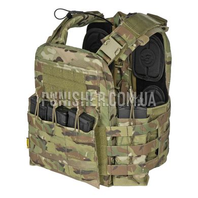 Emerson Navy Cage Plate Carrier Tactical Vest, Multicam, Plate Carrier