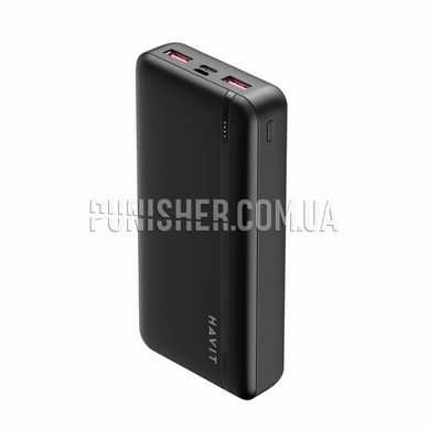 Повербанк Havit HV-PB92 20000 mAh 22.5W, Чорний