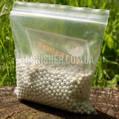 Militarist 0.23 BB pellets (2000 pcs.), White, Standard, Balls, 0,23