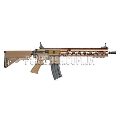Винтовка тренировочная штурмовая HK416 страйкбольная D-Boys 812S, Tan, HK416, AEP, Нет, 395