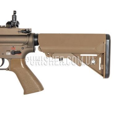 Винтовка тренировочная штурмовая HK416 страйкбольная D-Boys 812S, Tan, HK416, AEP, Нет, 395