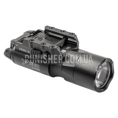 Збройний ліхтар Surefire Ultra X300U-B, Чорний, Ліхтар, Білий, 1000