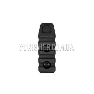 Планка Пикатинни КРУК АНОД на 4 слота с креплением M-Lok, Черный, M-Lok, Кронштейн, AK-74, AKC-74, AKC-74У