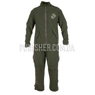 USMC Marines Tracksuit (Used), Olive, Medium Regular