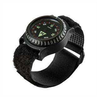 Helikon-Tex Wrist Compass T25, Black, Polymer