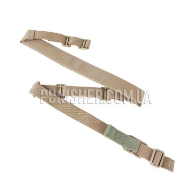 Blue Force Gear Vickers Padded Sling, Coyote Brown, Rifle sling, 2-Point