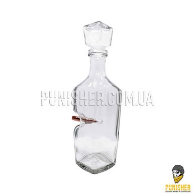 Gun and Fun Water-bottle with Bullet, Clear, Посуда из стекла
