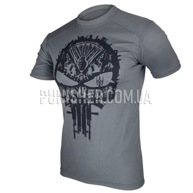 Kramatan Punisher T-shirt, Grey, Small