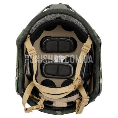 Galvion Viper A5 Ballistic Helmet visualized for Ops-Core, Multicam, Large