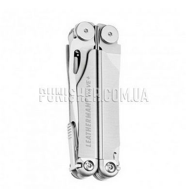Leatherman Wave Plus Multi-Tool, Silver, 18