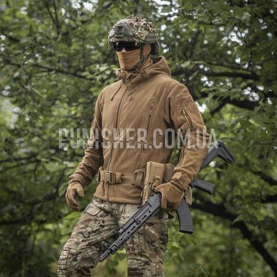 Куртка флисовая M-Tac Windblock Division Gen II Coyote Brown, Coyote Brown, X-Large