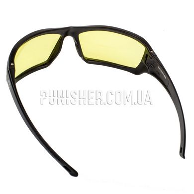 Балістичні окуляри Walker’s IKON Forge Glasses з бурштиновими лінзами, Чорний, Бурштиновий, Окуляри