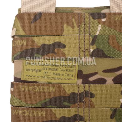 Emerson Precision Side Plate Pouch SS Vest, Multicam, Other