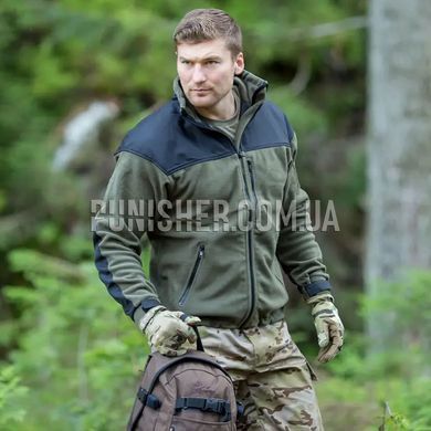 Helikon-Tex Classic Army Jacket - Fleece, Olive/Black, XX-Large