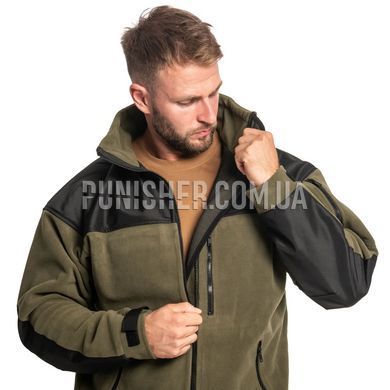 Helikon-Tex Classic Army Jacket - Fleece, Olive/Black, XX-Large