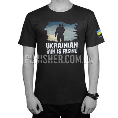 Punisher “Ukrainian Sun Is Rising” T-Shirt, Graphite, Small