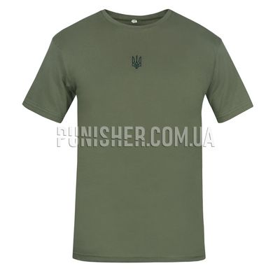 TTX VN T-shirt with the Coat of Arms of Ukraine, Olive Drab, S (46)