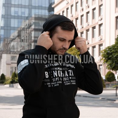 Худи Nine Line Apparel Benghazi, Черный, Medium