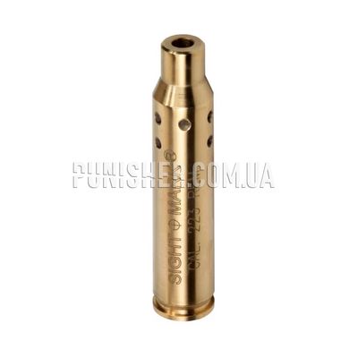 Лазерный патрон Sightmark Laser Boresight .223, 5.56x45 NATO, Жёлтый, Лазерный патрон