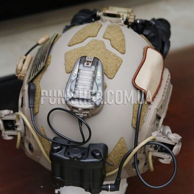 FMA PIM HEL-STAR 6 Helmet Light with Shock Sensor, DE, White, IR, Red