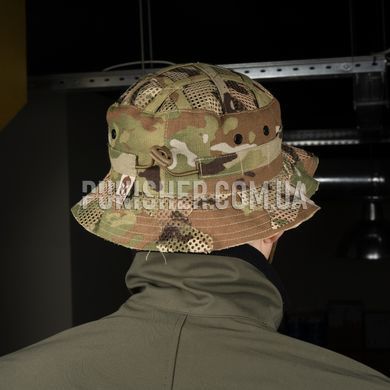 Hoplite Sniper Boonie Hat "SSH BV" with Mesh/Camouflage, Multicam, Large