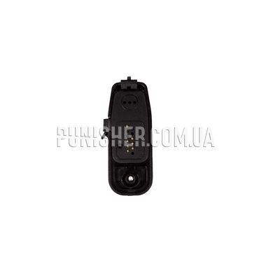 Earpiece Audio Adapter for Motorola DP4400/4600/4800, Black, Radio, Other