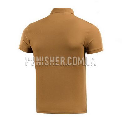 M-Tac Polyester Coyote Polo Shirt, Coyote Brown, Large
