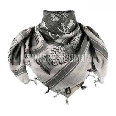 M-Tac Scarf Shemag Don’t Die More than Once, Grey, Universal