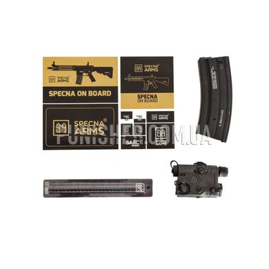 Штурмова гвинтівка Specna Arms HK416C SA-H07, Чорний, HK416, AEG, Немає, 285