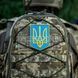 Нашивка Герб Украины PVC большой цветной 2000000171487 фото 4