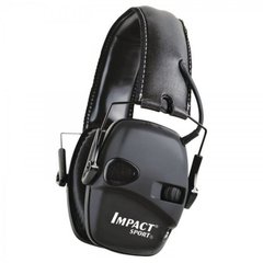 Активные наушники Howard Impact Sport Earmuff Tactical Black, Черный, 7700000022097