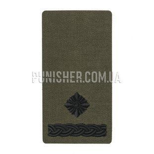 Погон M-Tac на липучці Майор (вишивка) Ranger Green, Olive Drab, Cordura, Майор
