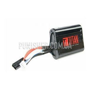 Titan Li-Ion 11.1V 3000mAh Brick (Tamiya) Battery, Black