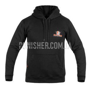 Худи GRAD Regular fit Енот БПЛА1, Черный, Small