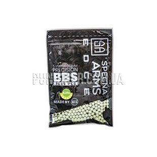 Specna Arms by BLS Edge Precision 0.25g 1000pcs BBs, Green, Standard, Balls, 0,25