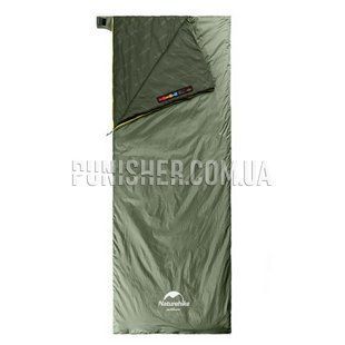 Naturehike Lightweight Summer LW180 NH21MSD09 Ultralight Sleeping Bag left, 15&deg;C, X-Large, Olive, Sleeping bag