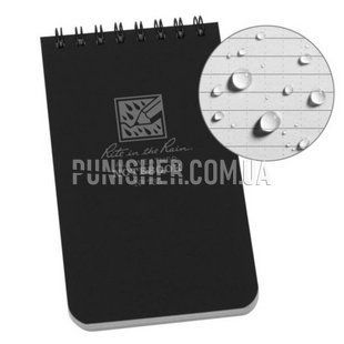 Всепогодный блокнот Rite In The Rain Universal №735 Top Spiral Notebook, Черный, Блокнот