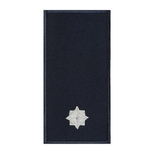 Shoulder-strap SESU Junior Lieutenant with Velcro, Navy Blue, SSES, Sub-Lieutenant