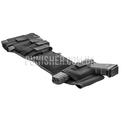 Пояс для скрытого ношения оружия и дополнительного снаряжения A-line C151, Черный, 90 см