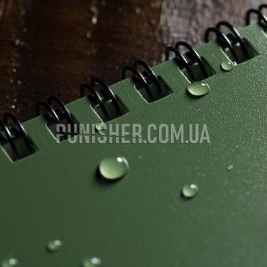 Блокнот всепогодний Rite In The Rain All Weather Notebook 946, Olive, Блокнот