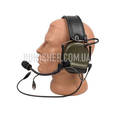 Активна гарнітура Peltor Сomtac III headset DUAL, Olive, З наголів'єм, 23, Comtac III, 2xAAA, Dual