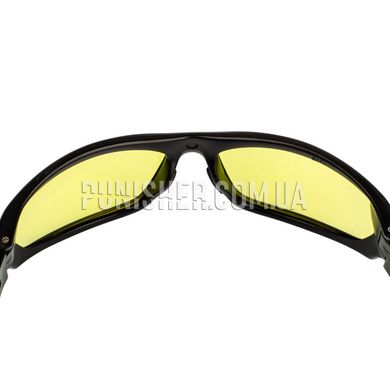 Балістичні окуляри Walker’s IKON Carbine Glasses з бурштиновими лінзами, Чорний, Бурштиновий, Окуляри