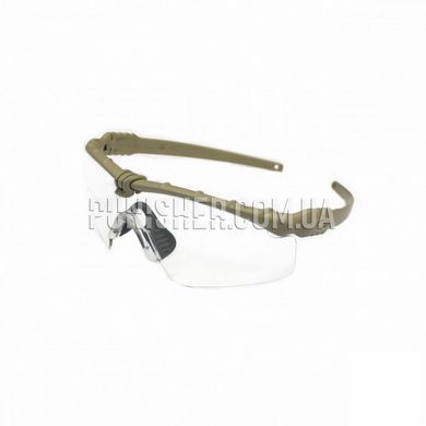 Oakley SI Ballistic M-Frame 3.0 Eyeglasses Set, Coyote Tan, Transparent, Smoky, Goggles