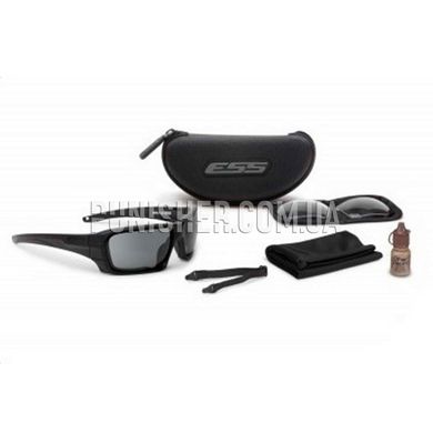 ESS Rollbar APEL Ballistic Sunglasses Kit, Black, Smoky, Goggles