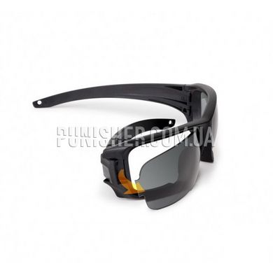 Комплект балістичних окулярів ESS Rollbar APEL, Чорний, Димчастий, Окуляри