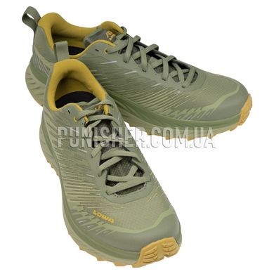 Lowa Fortux Running Shoes, Olive, 8 R (US), Summer, Demi-season